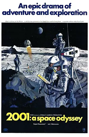 2001: affiche du film A Space Odyssey