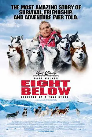 2006 Eight Below movie poster