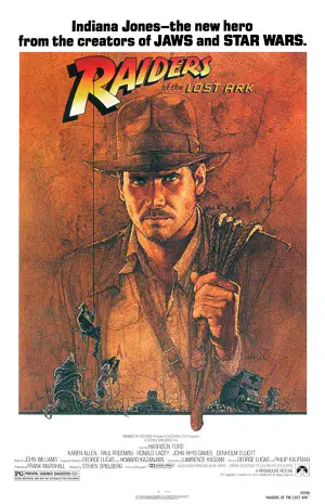 Indiana Jones: Kadonneen arkin elokuvan juliste