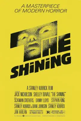 L'affiche du film Shining